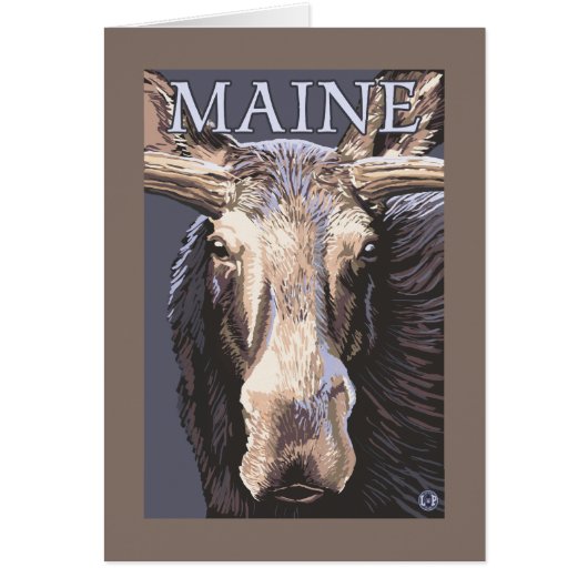 MaineMoose Up Close Cards (Front)