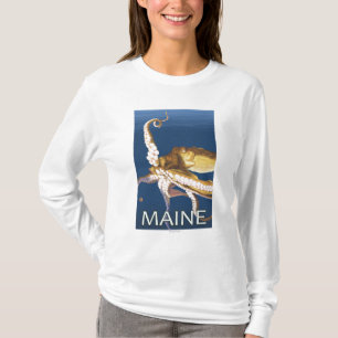 MaineOctopus Scene T-Shirt