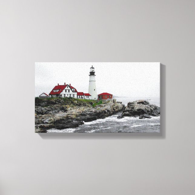 Maine's 1st Guardian Canvas Print (Front)