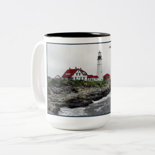 Maines 1st Guardian Two_Tone Coffee Mug