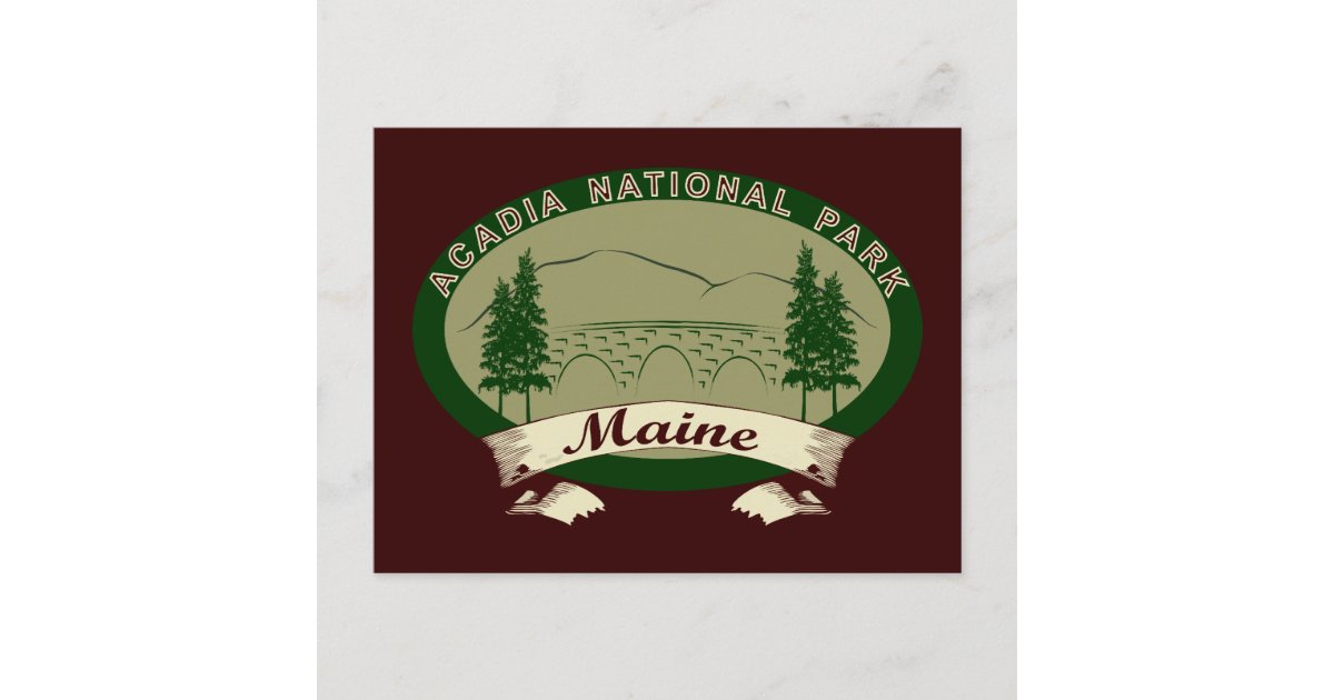 Maine #39 s Acadia National Park Postcard Zazzle Maine #39 s Acadia National Park Postcard Zazzle