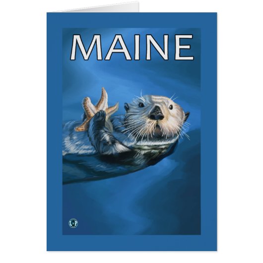 MaineSea Otter Scene (Front)