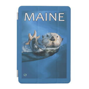 MaineSea Otter Scene iPad Mini Cover