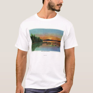 MaineSunset View on Bald Mountain T-Shirt