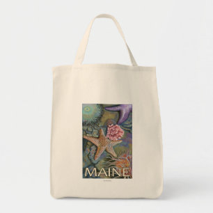 MaineTidepool Scene Tote Bag