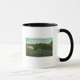 MaineView of Cows Homeward Bound Mug