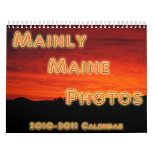 Mainly Maine Photos Calendar