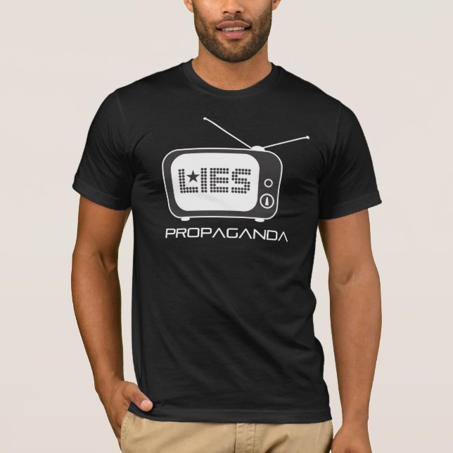 Mainstream Media Lies T-Shirt (Front)