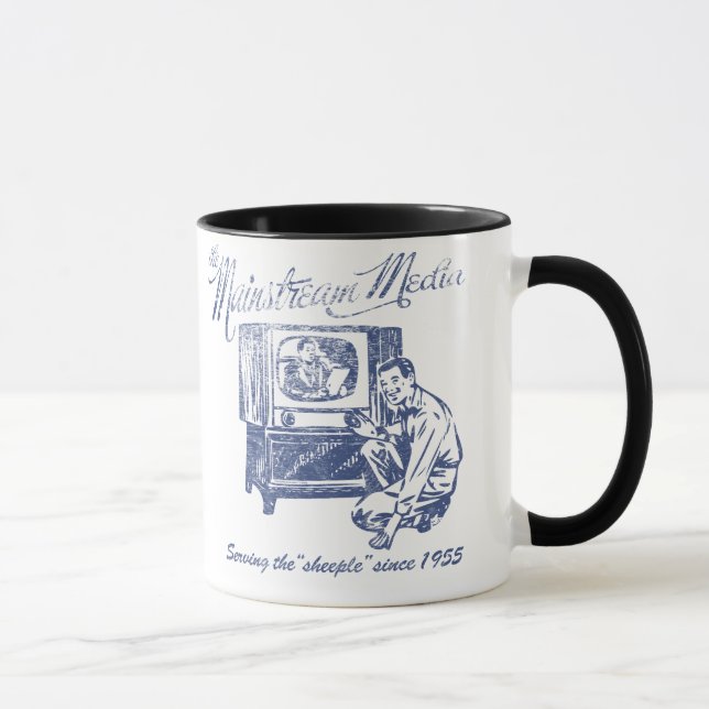 Mainstream Media Mug (Right)