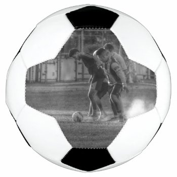 Maintaining Control Soccer Ball by LEAH_MCPHAIL at Zazzle