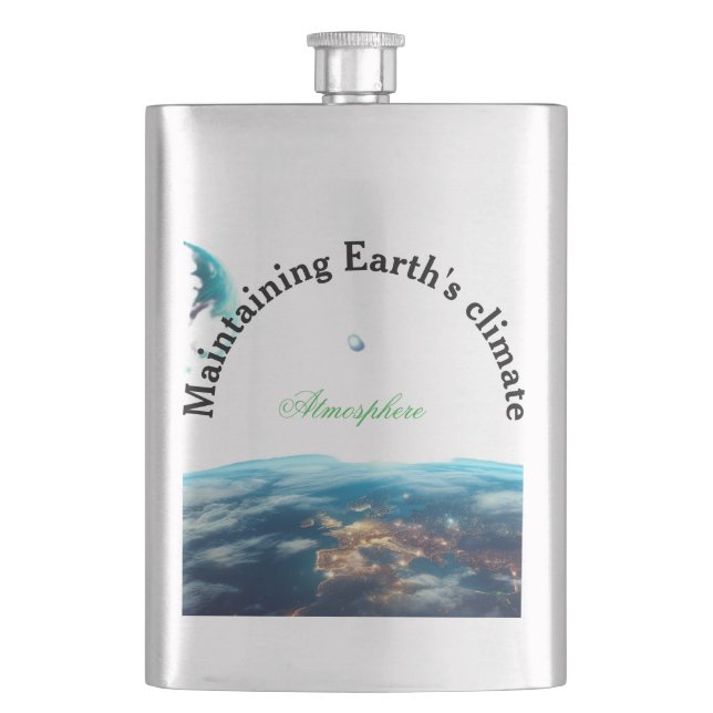 maintaining Earth's climate Flask (Front)