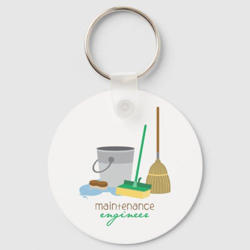 Maintanance Engineer Keychain