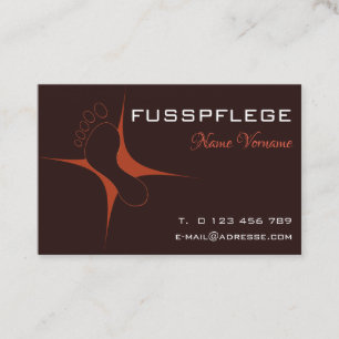 maintenance business card
