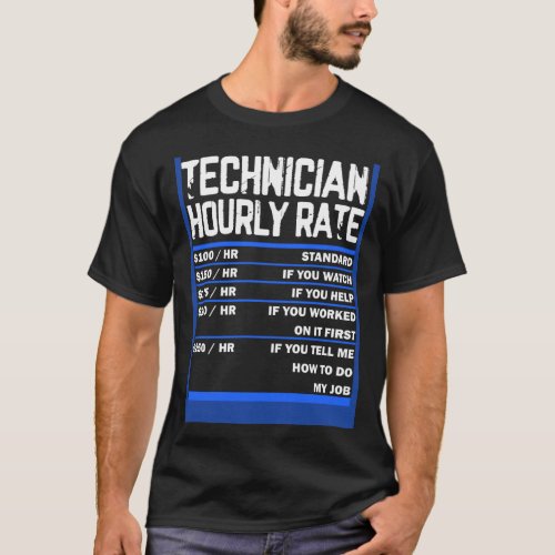 Maintenance Technician for Techy Person Men Women T_Shirt
