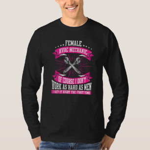 Maintenance Technician Hvac Technician Mechanic  H T-Shirt