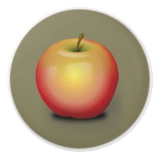 Maintosh Apple Ceramic Knob
