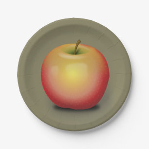 Maintosh Apple Paper Plates