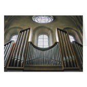 Mainz Cathedral, Germany, organ card (Front Horizontal)