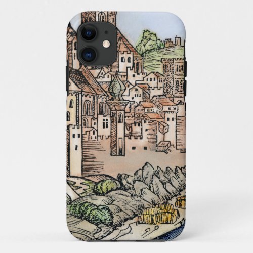 Mainz Germany 1493 iPhone 11 Case