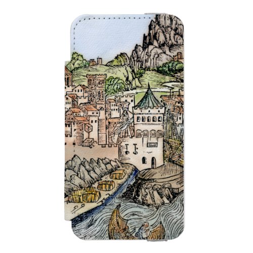 Mainz Germany 1493 iPhone SE55s Wallet Case