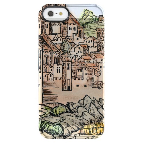 Mainz Germany 1493 Clear iPhone SE55s Case