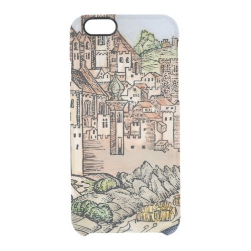 Mainz Germany 1493 Clear iPhone 66S Case