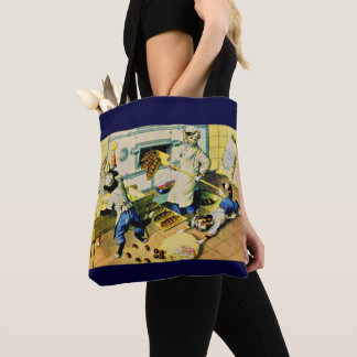 Mainzer chaotic bakery cats tote bag
