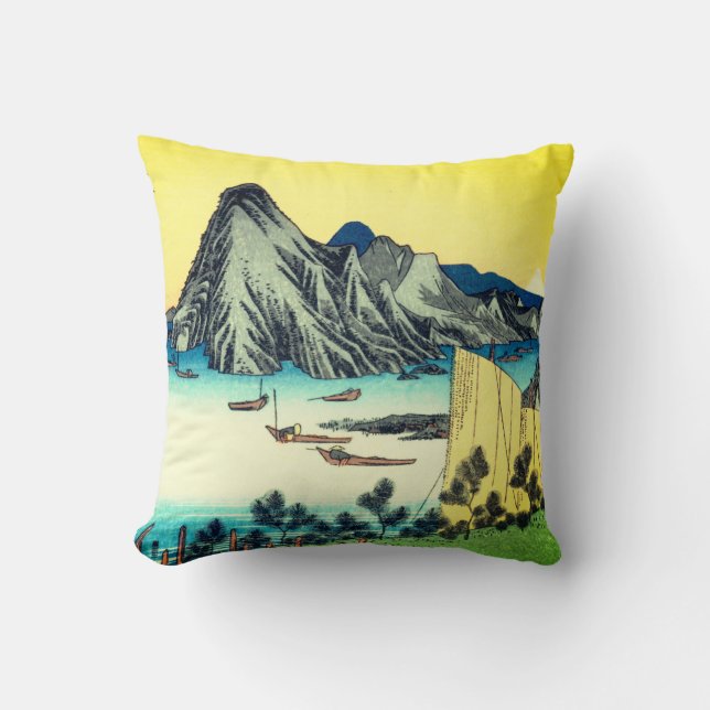 Maisaka Throw Pillow (Front)