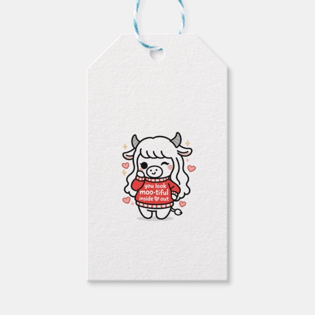 Maise Moo Gift Tags (Front)