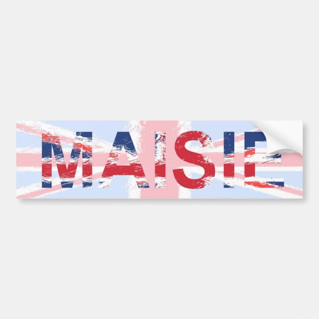 Maisie Bumper Sticker (Front)