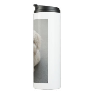 Maisie Coton de Tulear Puppy Thermal Tumbler