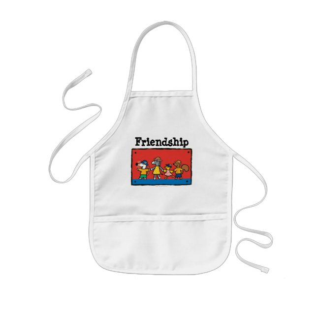 Maisy and Best Friends Hold Hands Kids' Apron (Front)