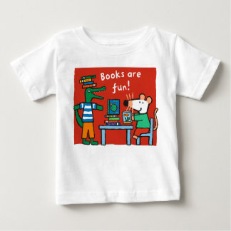 Maisy and Charley Books are Fun Baby T-Shirt
