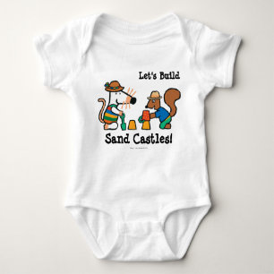 Maisy and Cyril Build a Sand Castle Baby Bodysuit
