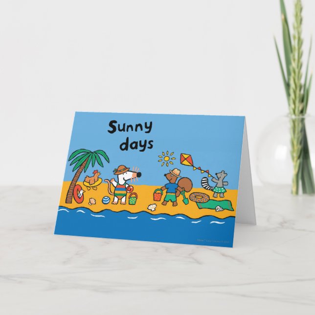 Maisy and Friends at the Beach Card (Front)