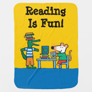 Maisy and Friends Enjoy the Library Baby Blanket