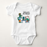 Maisy and Friends Enjoy the Library Baby Bodysuit