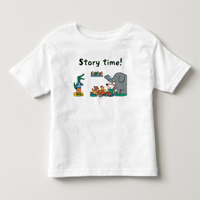 Maisy and Friends Laugh at Story Time Toddler T-shirt (Front)