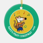 Maisy and Friends Play in the Band Ceramic Ornament