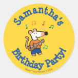 Maisy and Friends Play in the Band Classic Round Sticker