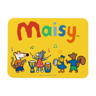 Maisy and Friends Play in the Band Magnet