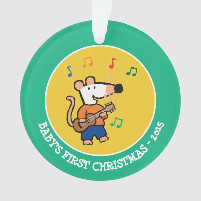 Maisy and Friends Play in the Band Ornament (Front)