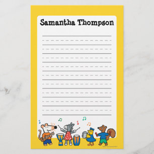 Maisy and Friends Play in the Band Stationery