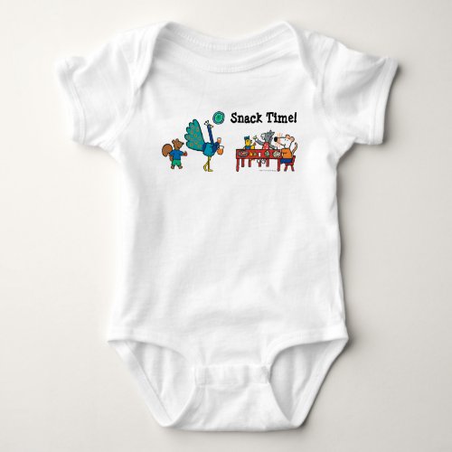 Maisy and Friends Preschool Snack Time Baby Bodysuit