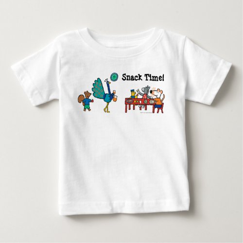 Maisy and Friends Preschool Snack Time Baby T_Shirt