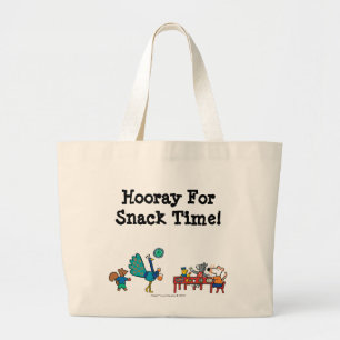 Maisy and Friends Preschool Snack Time Large Tote Bag