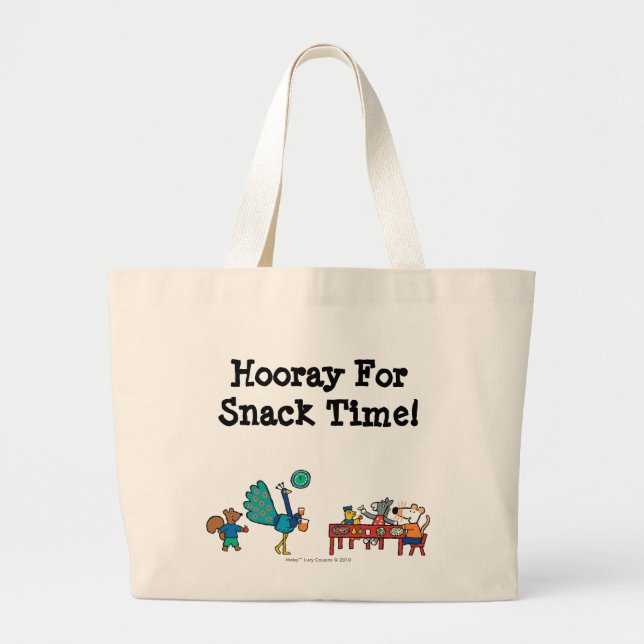 Maisy and Friends Preschool Snack Time Large Tote Bag (Front)