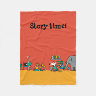 Maisy and Friends Read Together Fleece Blanket