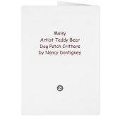 Maisy Cards (Back)