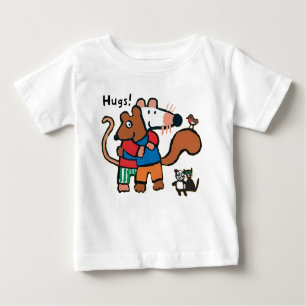Maisy give Cyril a Hug Baby T-Shirt
